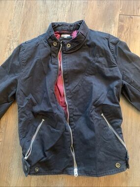 G-Star Black Jacket with Red Lining